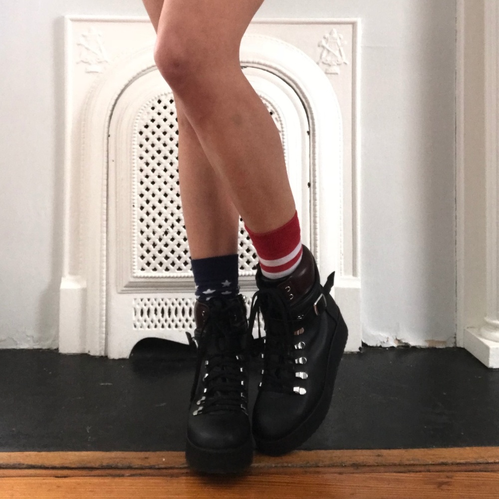 Steve Madden Brand New Hiking Platform Boot